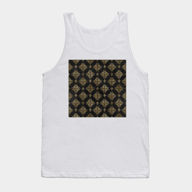 Decorative Gold Tank Top by Alvd Design